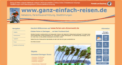 Desktop Screenshot of ferien-am-duenenwald.de
